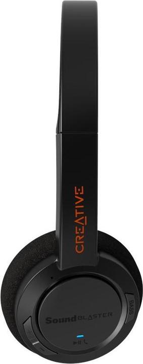 Productafbeelding Creative SOUND BLASTER JAM V2 Draadloze Bluetooth Hoofdtelefoon zwart (ANC, 22 h, Draadloze)