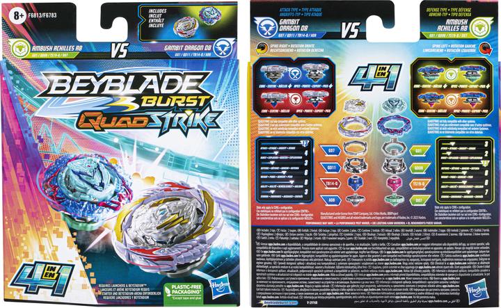 Actual product image Hasbro Gambit Dragon vs. Ambush Achi (Multilingual)