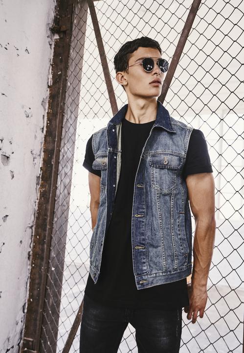 Actual product image Urban Classics Denim Vest (S)