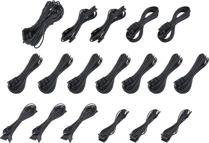 Produktbild Phanteks Revolt Cable Kit, Komplett-Set - schwarz