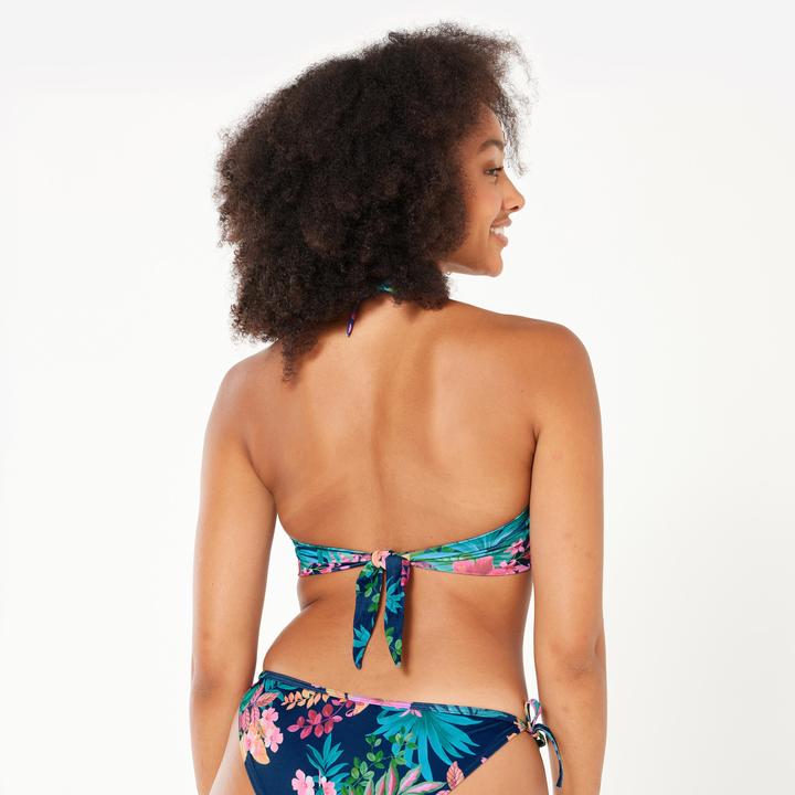 Image du produit Olaian Haut de maillot de bain bandeau surf Femme - Laura borabora bleu (80 D)