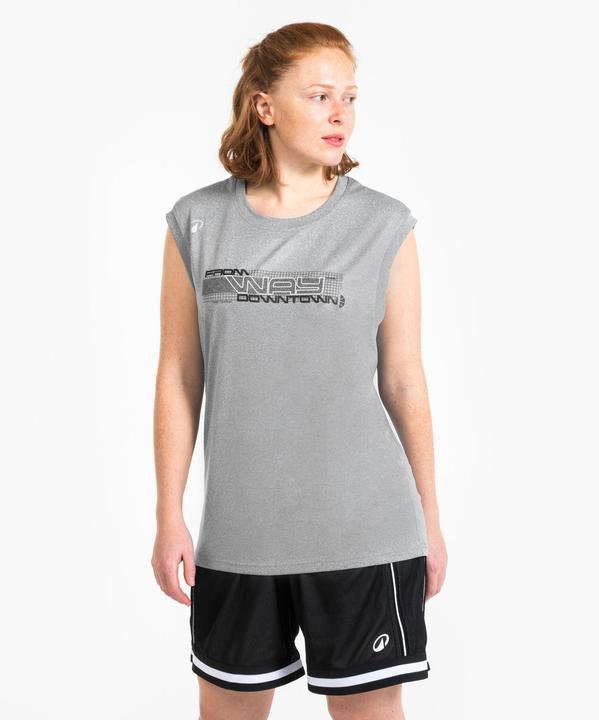 Produktbild Kipsta Damen/Herren Basketball Trikot ärmellos - Fast 500 grau (L)