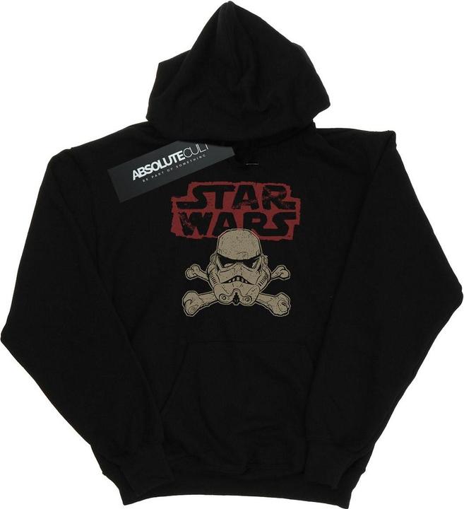 Immagine prodotto Star Wars Stormtrooper Skull Logo Felpa con Cappuccio Ragazzi (128)