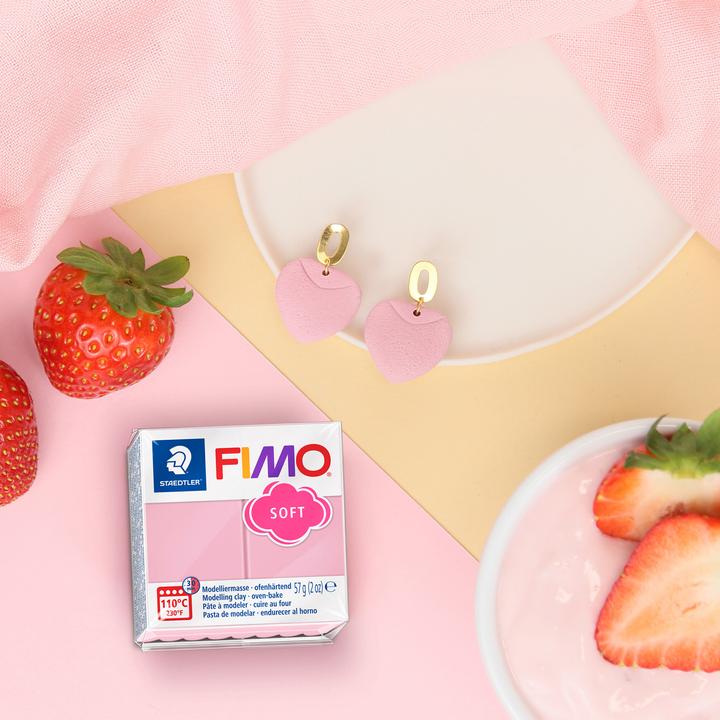 Image du produit Fimo Pâte à modeler Soft Trend crème fraise 57gr.