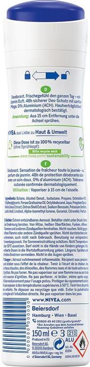 Produktbild NIVEA Fresh Pure Spray (Spray, 150 ml)