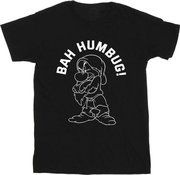 Actual product image Disney Mens Snow White Grumpy Humbug T-Shirt (M)