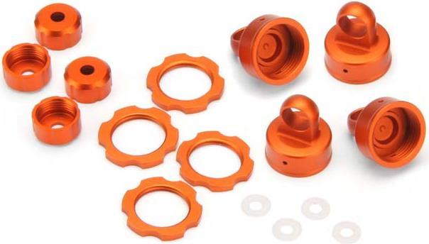 HPI Blitz Stössdämpfer Teile Orange anodisiert