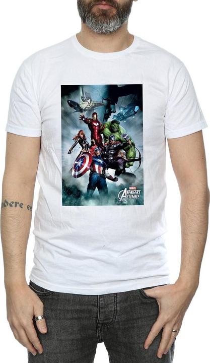 Produktbild Avengers Assemble Team Montage TShirt (XXL)