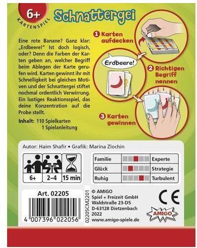 Actual product image Amigo Schnattergei (German)
