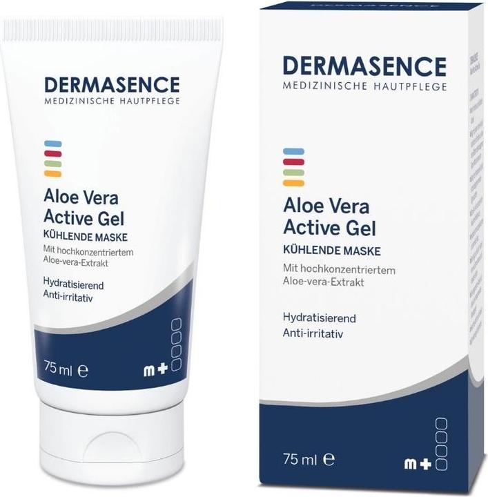 Produktbild Dermasence Aloe Vera Active Gel Maske, 75 ml Gel (75 ml)