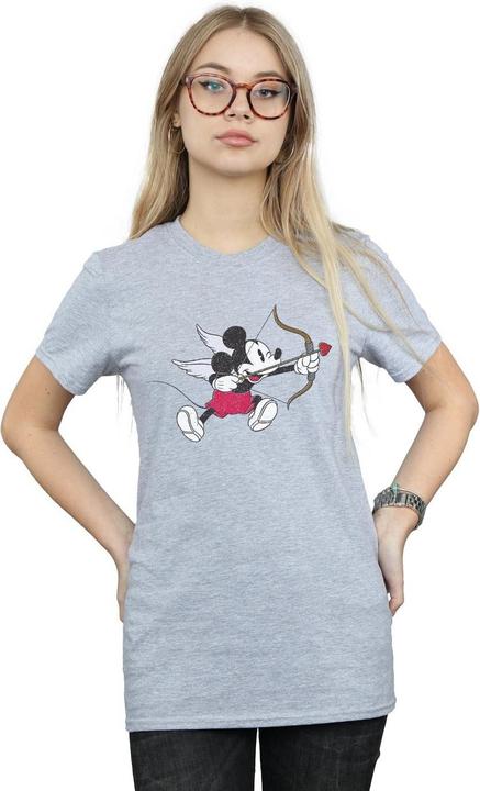 Immagine prodotto Disney Mickey Mouse Love Cherub Maglietta Ampia Donna (XL)