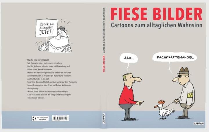 Actual product image Fiese Bilder - Buchausgabe 2024 (German, Wolfgang Kleinert, Dieter Schwalm, 2024)