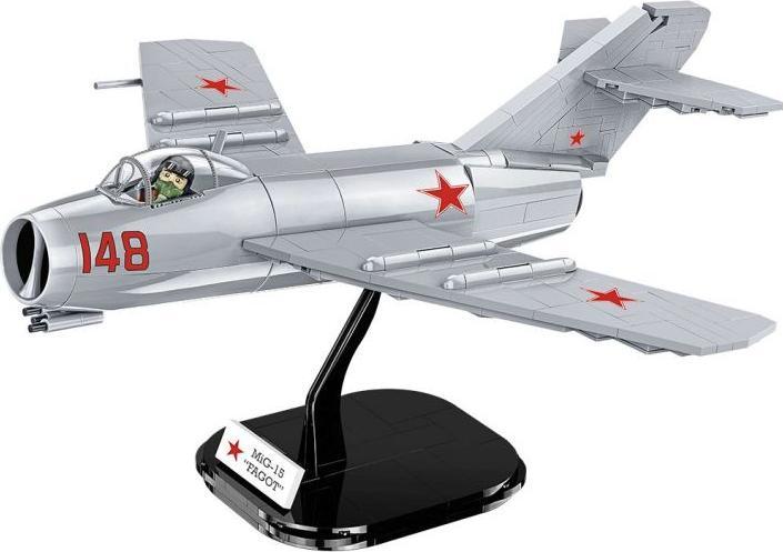 Actual product image Cobi MiG-15 Fagot, model, 504 parts, from 7 years old