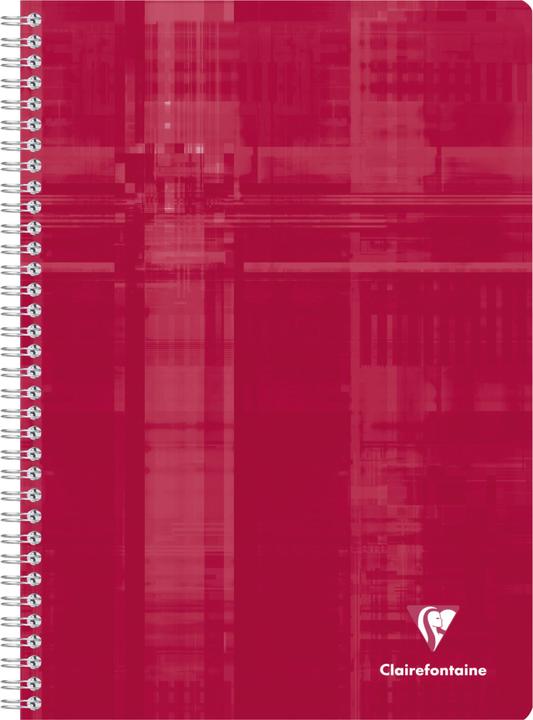 Actual product image Clairefontaine Spiral magazine (A4, Checked, Hardcover)