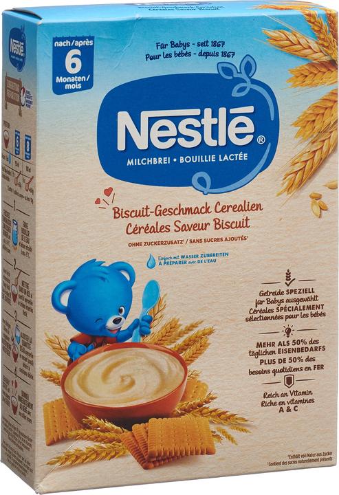 Produktbild Nestlé Milchbrei Biscuit-Geschmack (450 g)