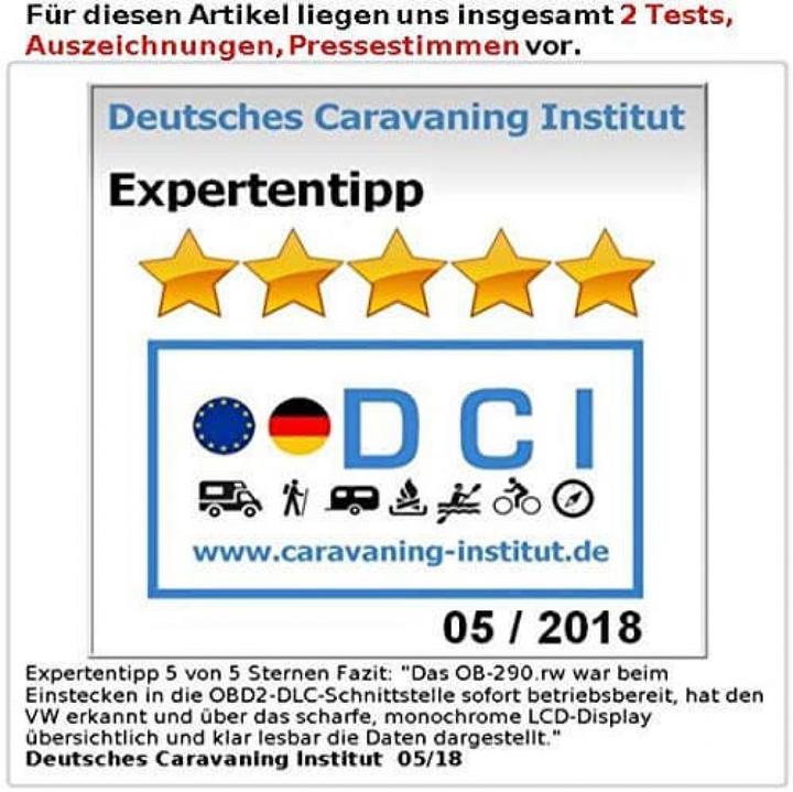 Image du produit Lescars Dispositif de diagnostic OBD2