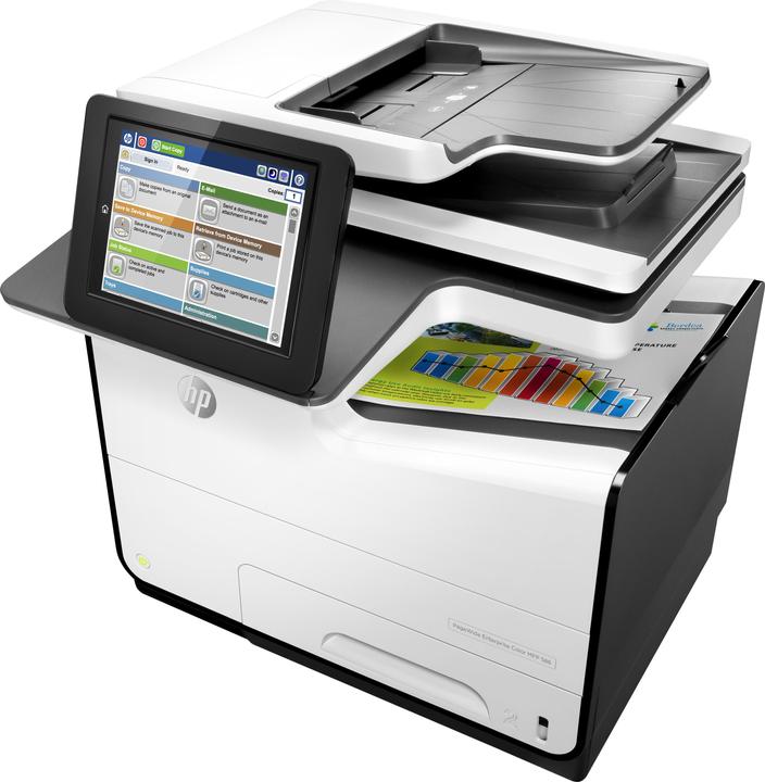 Produktbild HP Page Wide Enterprise Color MFP 586dn (Tintenpatrone, Farbe)