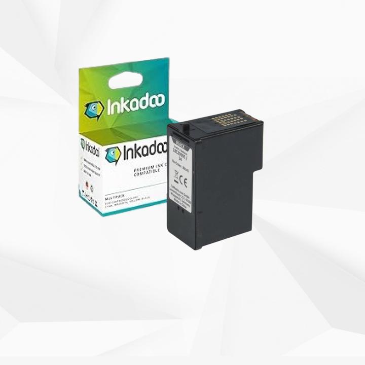Produktbild Inkadoo Druckerpatronen kompatibel zu Lexmark 18C2090E / 14 Druckkopfpatrone, schwarz Schwarz (BK)
