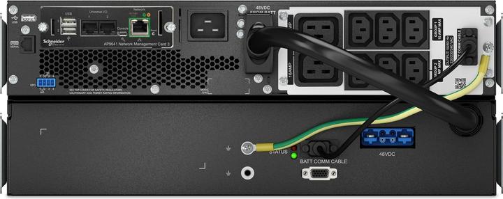 Produktbild APC SRTL3000RM4UXLI-NC, Double-conversion (en ligne), 3 kVA, 2700 W, Sinus, 230 V, 40/70 Hz (3000 VA, 2700 W, Online-Doppelwandler USV)