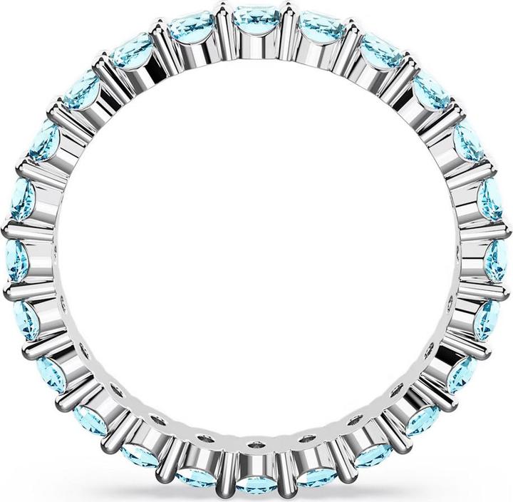 Actual product image Swarovski Matrix Ring Round Cut Blue (64)
