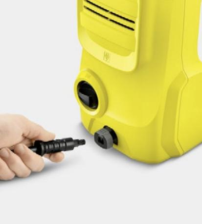 Produktbild Kärcher K 2 Compact Car pressure washer Electric /h Black, Yellow (Netzbetrieb)