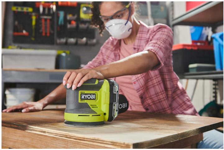 Actual product image Ryobi RROS18-0 (Eccentric grinder)
