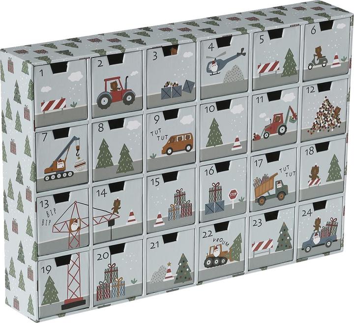 Actual product image Vertbaudet Children's advent calendar with wooden toys FSC®