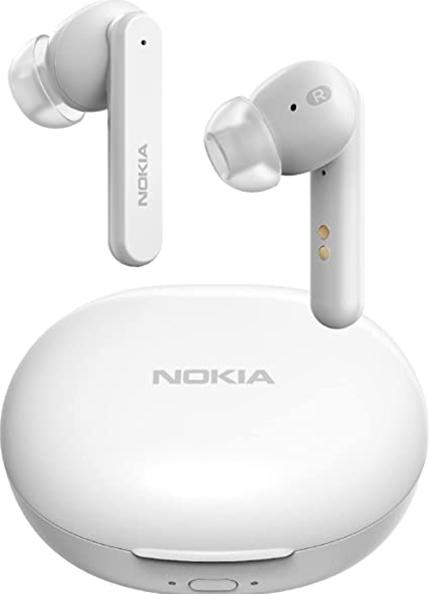 Immagine prodotto Nokia Cuffie Clarity Earbuds+ TWS-7311 Bianco (ANC, 24.50 h, Senza fili)