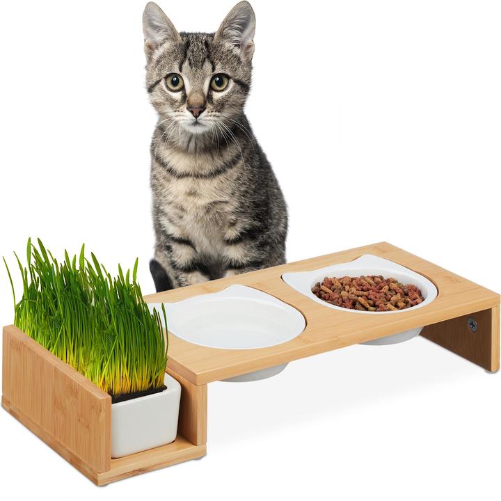 Produktbild Relaxdays Katzen-Futterstation (0.40 l)