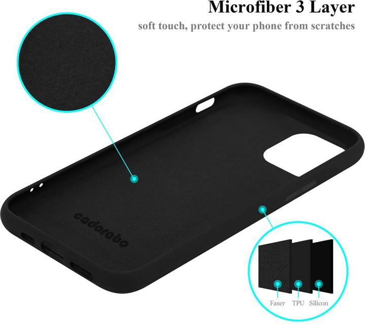 Immagine prodotto Cadorabo Copertura della cassa del silicone liquido TPU (Apple iPhone 12, Realme 12 Pro+)