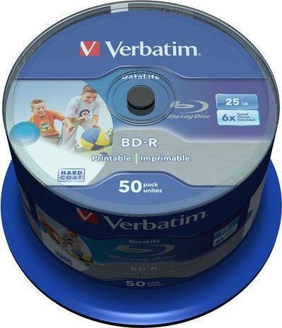 Immagine prodotto Verbatim BD-R 25 GB 6x50 vnt (43812) (50 x)