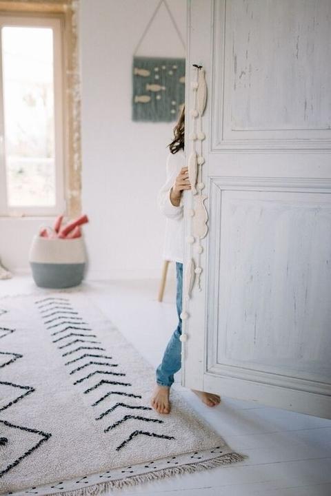 Actual product image Lorena Canals Carpet, Bereber Rhombus 140 x 210 cm (140 x 210 cm)
