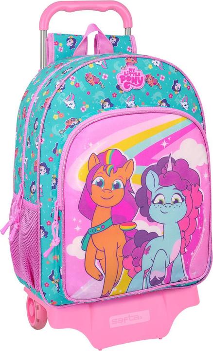 Immagine prodotto My Little Pony Zaino scuola con ruote Magic Pink turchese 33 x 42 x 14 cm