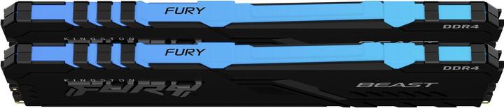 Actual product image Kingston FURY Beast RGB (2 x 32GB, 3600 MHz, DDR4-RAM, DIMM)