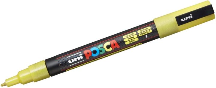 Actual product image Posca Marker PC-3M round tip (Glitter Yellow, 1.30 mm, 1 x)