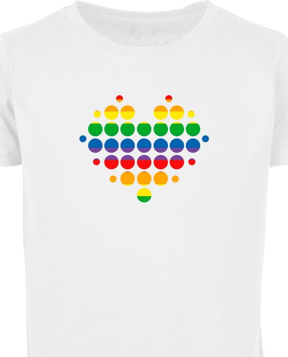 Produktbild Merchcode Girls Love Dots Short Sleeve Tee - 167901 (134)