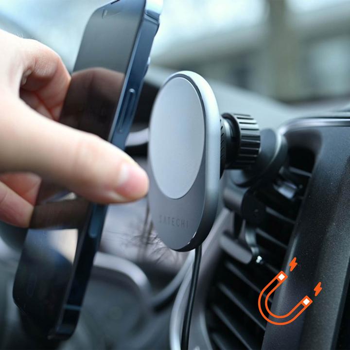 Produktbild Satechi kabelloser, magnetischer Qi Car Charger (7.50 W)