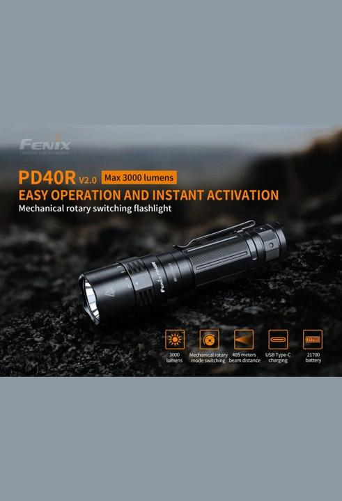 Produktbild Fenix PD40R V3.0 (14.30 cm, 3000 lm)