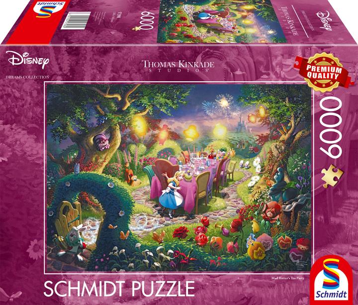 Actual product image Schmidt Spiele Disney Mad Hatter's Tea Party (6000 pieces)