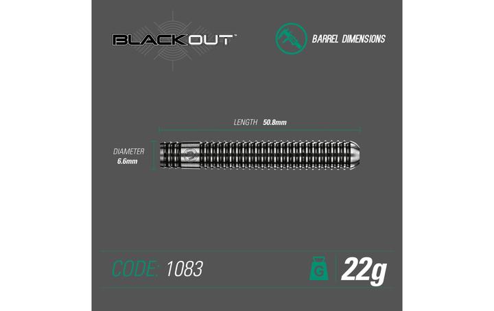 Actual product image Winmau Blackout (22 g)