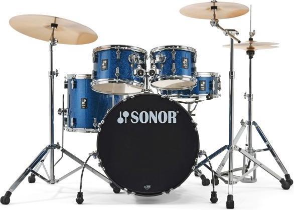 Actual product image Sonor AQX Studio Set BOS Drums with Accessories