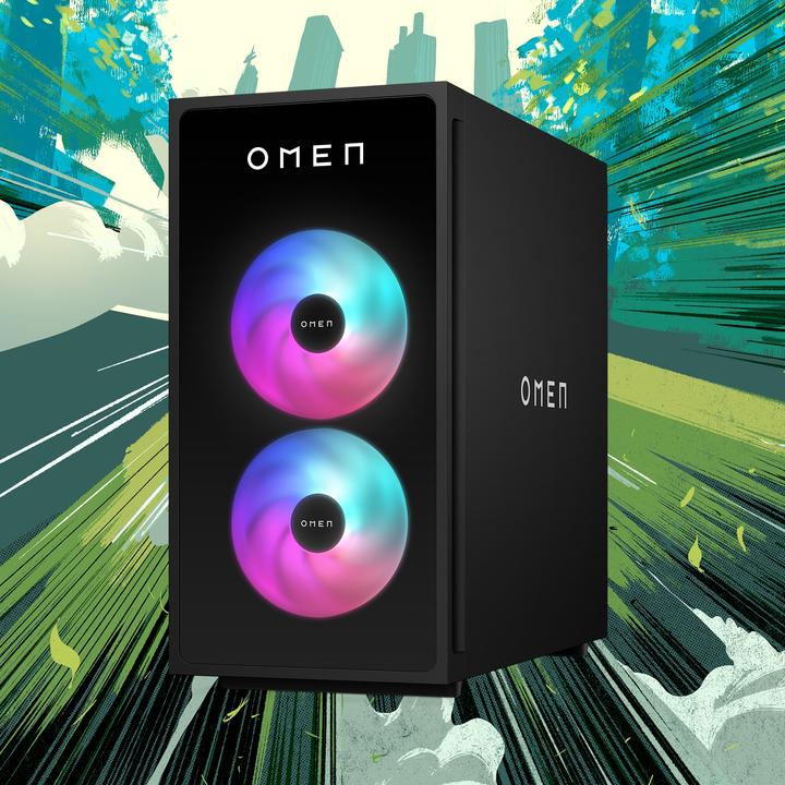 Image du produit HP OMEN GT16-0077ng 35L-Tower Intel i7-14700F 32GB/1TB SSD RTX 4070 SUPER Windows 11 (Intel Core i7-14700F, 32.77 Go, 1000 Go, GeForce RTX 4070 Super)