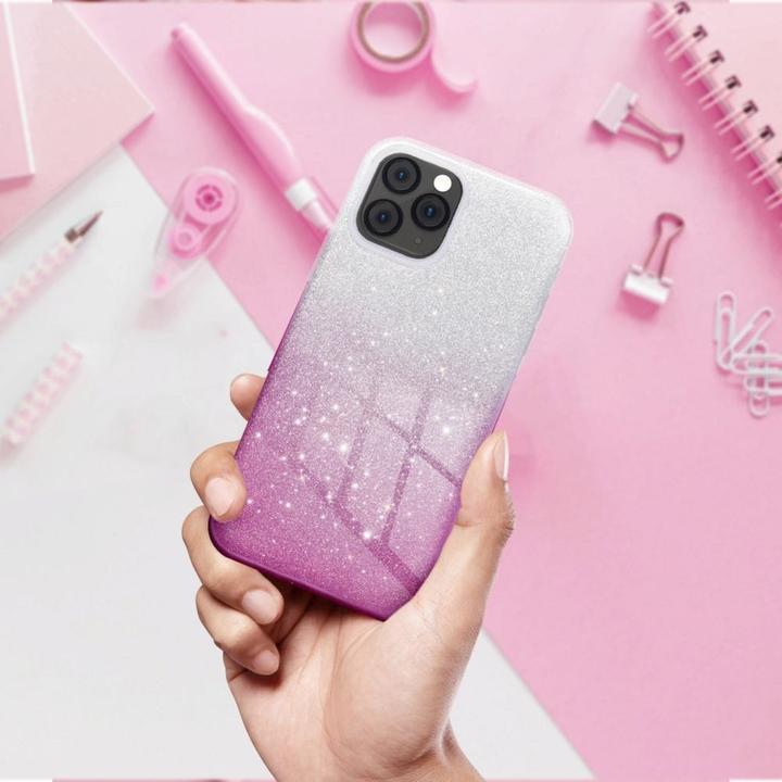 Immagine prodotto Forcell Back panel cover OEM SHINING Case for SAMSUNG S24 Plus transparent pink (Samsung Galaxy S24+)