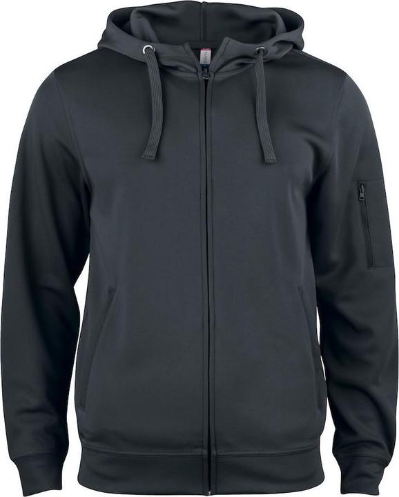 Clique Basic Hoodie mit durchgehendem Reissverschluss Aktiv