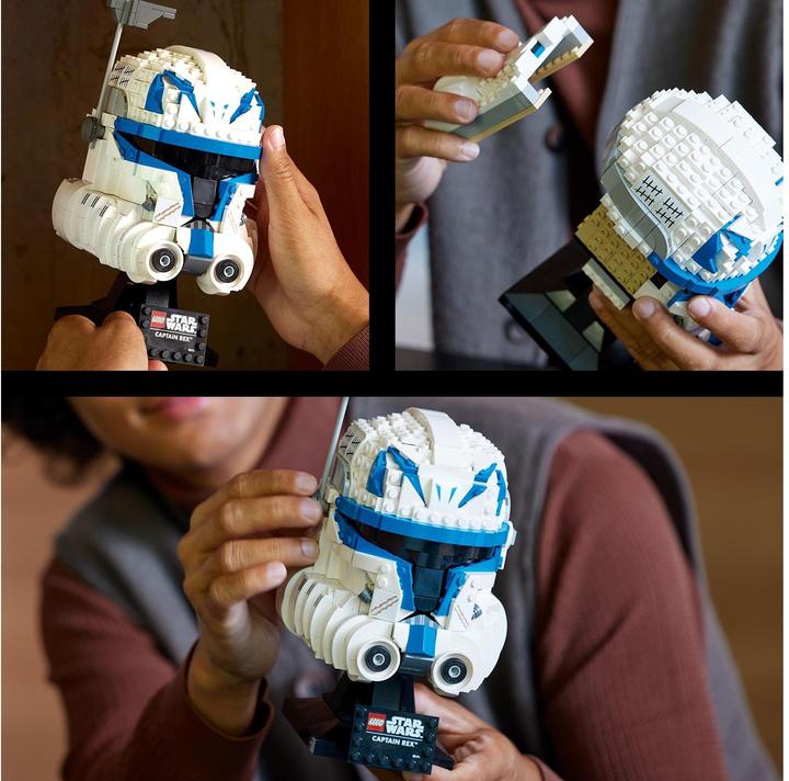 Actual product image LEGO Captain Rex Helmet (75349, LEGO Star Wars)