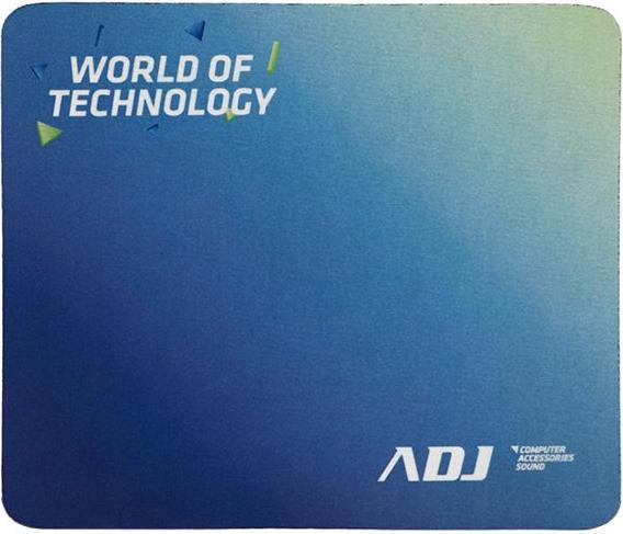 ADJ TAPPETINO MOUSE PAD IN GOMMA BLU/GR RIPIEGABILE 210*180MM