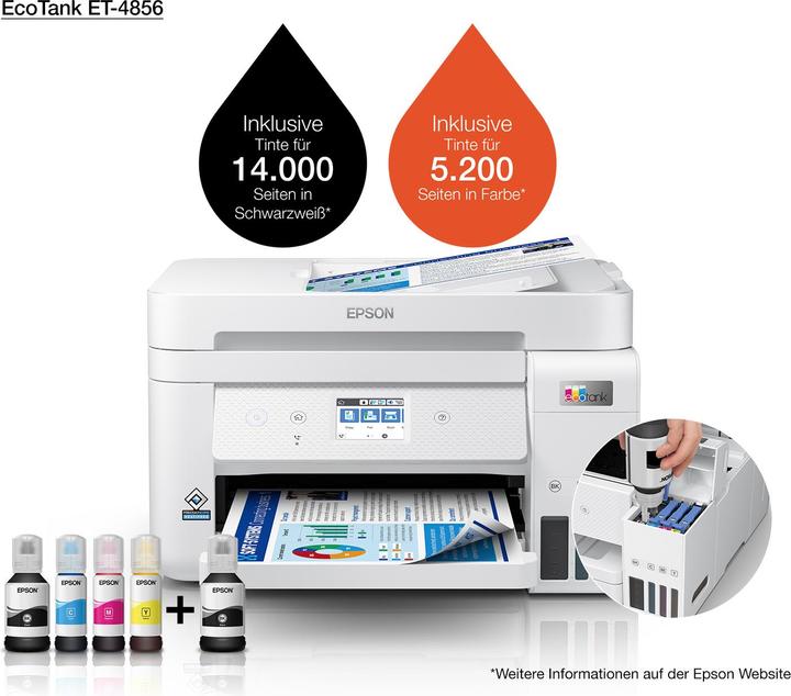 Produktbild Epson EcoTank ET-4856 (Tintentank, Farbe)
