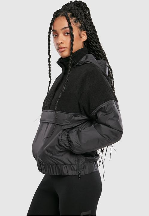 Image du produit Urban Classics Ladies Sherpa Mix Pull Over Jacket (5XL)