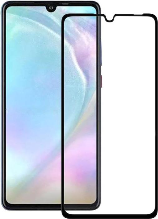 Produktbild PhoneLook 3D Tempered Glass Full Screen Display Schutzglas mit schwarzem Rahmen (1 Stück, Huawei P30 Lite)