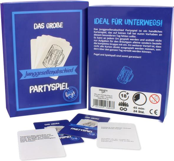 Produktbild Trend Import Junggesellenabschied Partyspiel für Männer